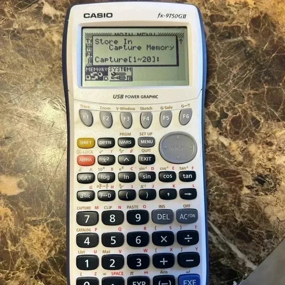 Casio FX-9750Gii USB Power Graphing & Scientific Calculator with Cover - Tested - Picture 2 of 5